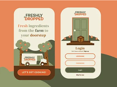 Freshly Dropped App app appdesign branding color design figma graphic design identity illustration illustrator logo mobile photoshop product productdesign typography ui ux vector