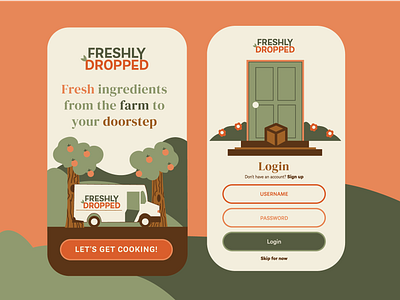 Freshly Dropped App app appdesign branding color design figma graphic design identity illustration illustrator logo mobile photoshop product productdesign typography ui ux vector