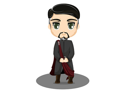 Petyr Baelish chibis consejodelrey design diseño gameofthrones illustration meñique petyrbaelish poniente ui ux vector vector illustration