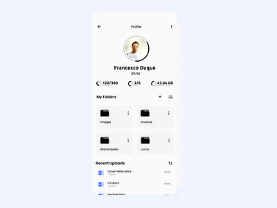 User Profile app app design apparel brand design illustration logo ui ux venezuela