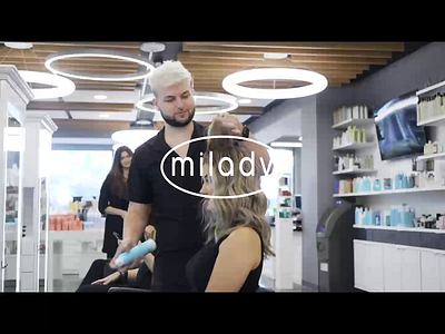 Milady Cosmetology Video branding design icon illustration logo typography ux