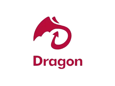 Dragon logo concept brand branding design graphic graphic design illustration logo ui ux vector