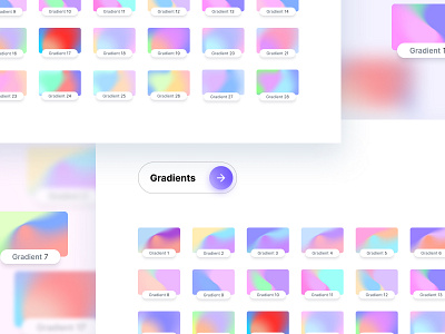 Colorful Gradients beautiful beauty product blackandwhite branding clean colorful design gradients illustration inspiration logo photo of the day product design shadow ui ui ux user interface vector web website