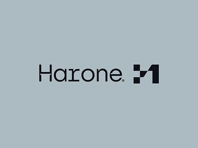 Harone®️ Brand Identity brand branding concept crypto futuristic gradient icon illustration letter h logo logo design logomark mark minimalist number simple symbol vector