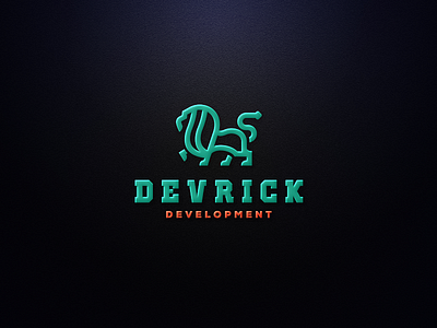 DEVRICK DEVELOPMENT artwork brand identity busines card coreldraw crfeative design gridlion illustration lineartlion lion lionlogo logo luxurylion monolinelion sketch ui