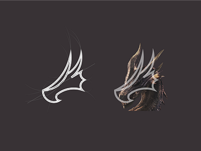 Dragon logo 3d animals animation brand logo branding company company logo design dragon graphic design grid icon illustration initials logo modern motion graphics simple symbol ui