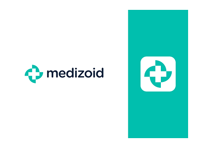 Medizoid Logo Design brand identity branding brandmark business logo company logo design graphic design icon logo logo design logomark logos marks medical logo motion graphics sarfraz jasim symbol usa ux design vector art