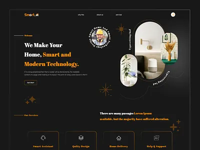 Smart Home Website Design Trandy agency architecture design design ecommerce elementor elementor pro figma home decoration home design home interior design interior design smart home trending design ui uidesign ux uxdesign website wordpress