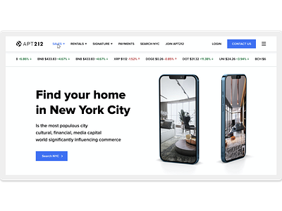 Real Estate Agency APT212 design inteface ui ui ux ux web website