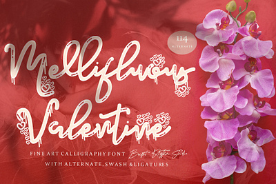Mellifluous Valentine advertising apparel autumn beautiful font branding brightrhytmstudio bundle design easter facebook illustration instagram logo photography reels tiktok wedding