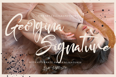 Georgina Signature advertising apparel autumn beautiful font branding brightrhytmstudio bundle design easter facebook fashion food illustration instagram logo reels tiktok website wedding youtube