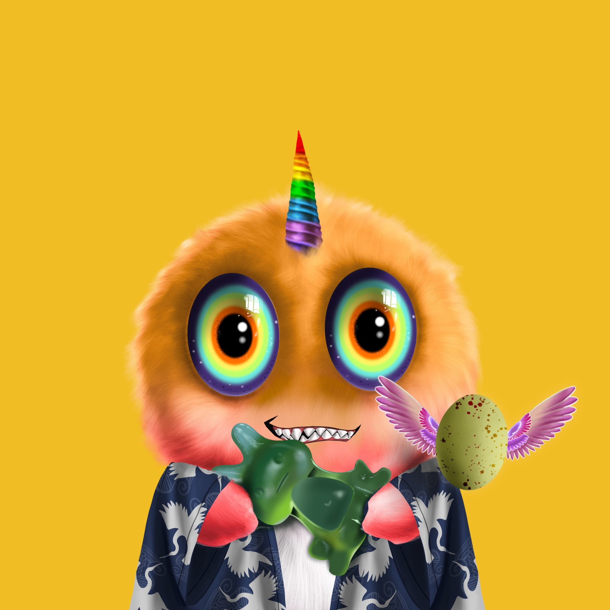 GUWIE NFT COLLECTION 2d illustration animation character design concept art design illustration