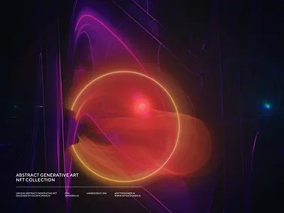 Abstract generative art NFT abstract art background dark generative nft