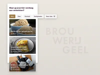 Brouwerij Geel — Beer Recipes 🍻 beer brouwerij geel ui