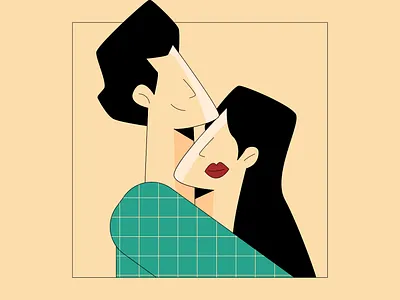 Hugs & Kisses behance character character design design dribbble flat character flat lovers illustration illustrator love illustration love week lovers character design lovers flat design lovers illustration lovers vector lovers week procreate valentines day illustration valentines day vector vector