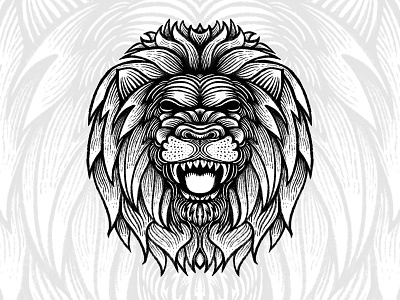 Lion Sketch detail drawing illustration king kings line work lines lion lions procreate roar sketch stroke strokes taper tapered tattoo wooblock