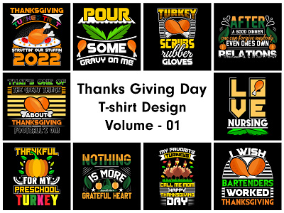 Thanks Giving Day T-shirt Design graphic design t shirt design thanks giving thanks giving day thanksgivingdayt shirt tshirt ui uiux ux