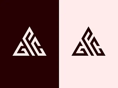 GPC Logo alphabet branding company logo design fashion logo fitness logo gpc gpc logo gpc monogram icon identity illustration letter logo logo design logotype minimal sports logo tri angle logo vector