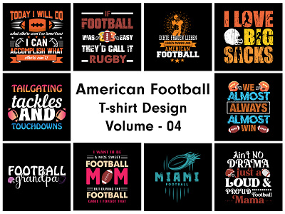 American Football T-shirt Design american football american football t shirt americanfootballt shirtdesign graphic design t shirt design tshirt uiux