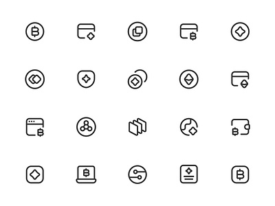 Myicons✨ — Crypto Currency vector line icons pack design system figma figma icons flat icons icon design icon pack icons icons design icons pack interface icons line icons sketch icons ui ui design ui designer ui icons ui kit web design web designer