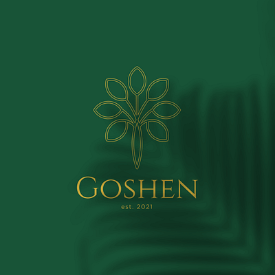 Goshen logo graphic design illustration logo