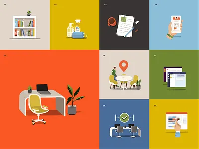 Icons/Illustrations set