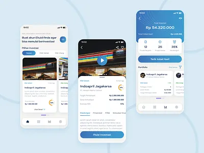 Ekuid Securities Crowdfunding Apps app crowdfunding design interface investment investment app money mutual fund securities crowdfunding stock ui ux