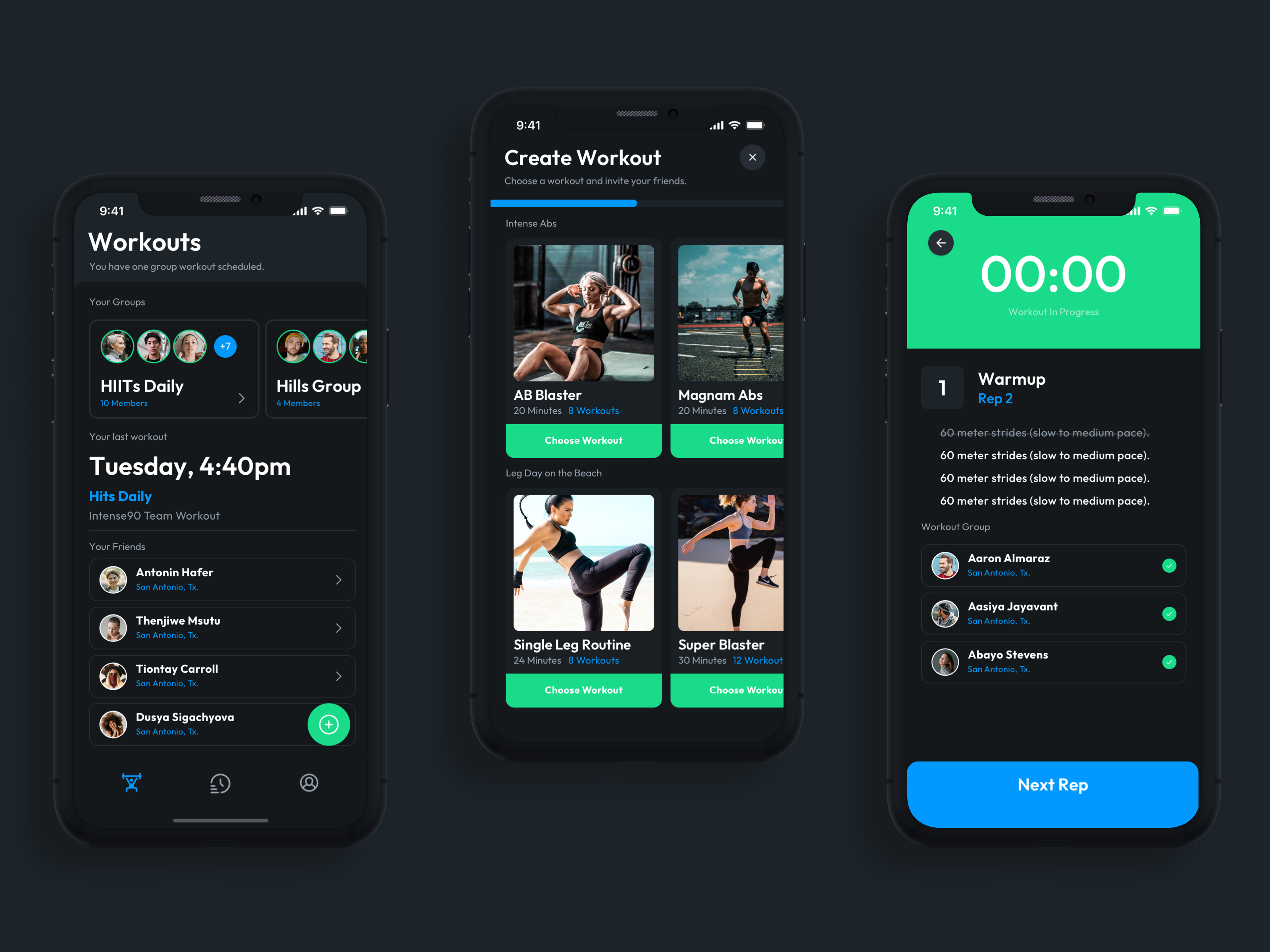 Live Building Session -- FF Conference app design ios iphone 14 iphonex livebuilding livestream lowcode nocode ui ux workout app
