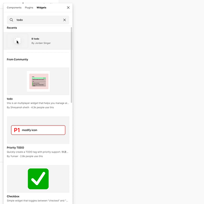 Stay organized with in-file To-Do widgets check components design design handbook design system figma design system interface productivity sidebar to do ui ui kit figma ux web design widgets