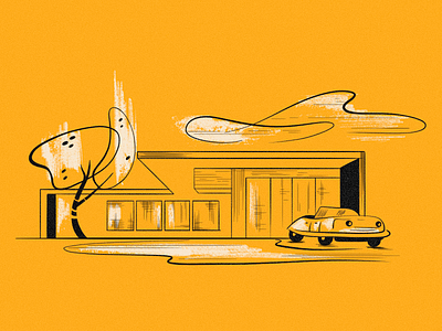 M I D C E N T U R Y art art direction colors design illustration