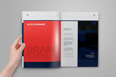 Brand Manual bold brand brand manual branding brochure clean design guide guideline highlight identity indesign logo identity manual minimal modern source typography user visual identity