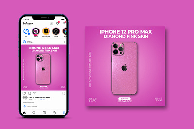 I Phone social Media Banner Design banner banner design branding design flyer design flyers graphic design motion graphics