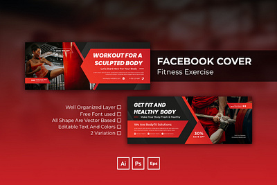 Fitness Exercise Facebook Cover facebook facebook cover fb cover