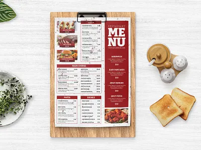 Food Menu Template food menu food menu template menu card restaurant menu yellow