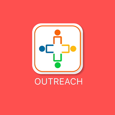 Outreach logo graphic design logo
