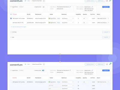Purchase Order User Flow application branding desktop application flow interaction design order purchase order user flow ui user flow user journey ux web application