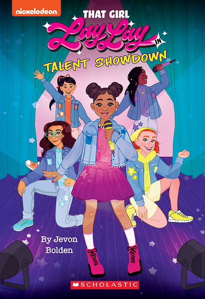 That Girl Lay Lay: Talent Showdown book cover books character design digital illustration illustration kidlit