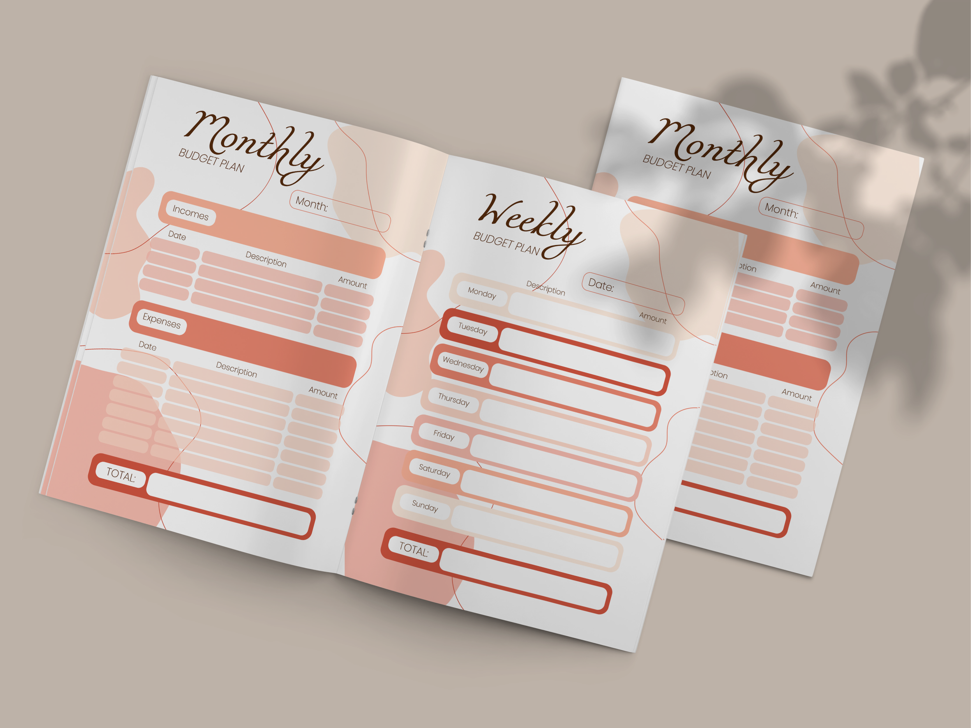 Example of Personal budget planner