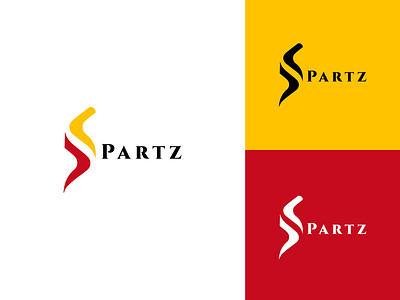 Spartz Logo branding creative creative design design gaming logo graphic design illustration logo logo design logo for gaming s fire s letter s logo