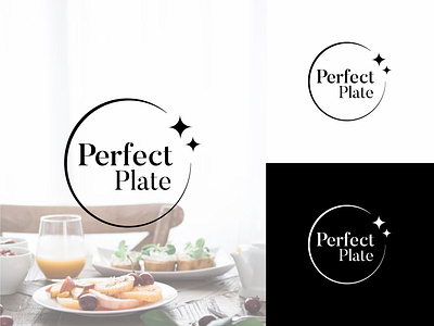 Perfect Plate logo branding cooking creative creative design design kitchen logo logo logo design logo for cooking prfect plate youtube logo