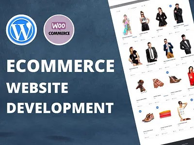 I will build your eCommerce website and Online Store design logo webdesign websites