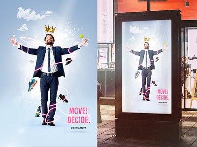 Desportivo - key visual design graphic design illustration key visual