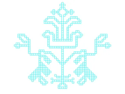 Vector Embroidery art art direction artwork branding design digital art embroidery graphic design graphics identity illustration line logo minimal pattern ui vector visual art visual identity visuals