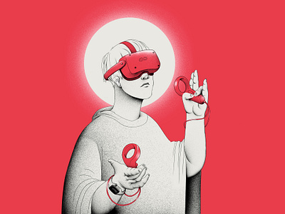 San Publicito 2022 Metaverse design illustration