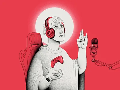 San Publicito 2022 Streamer design illustration