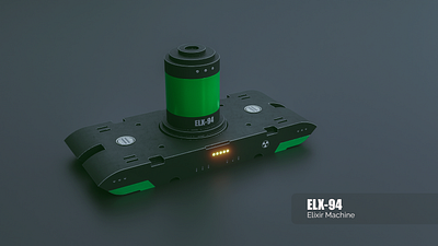 3D Sci-fi Low Poly Game Asset Design | ELX-94 | Blender 3D 3d 3d art 3d artist 3d design 3d game asset 3d model 3d modeling 3d rendering blender cycles design elx 94 game game asset game asset design hard surface hard surface model low poly render uv