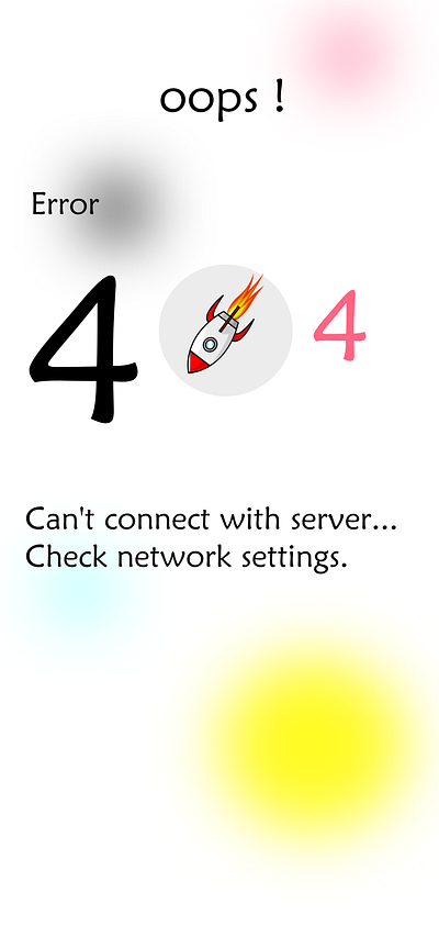 Error 404 page app design error 404 illustration ui