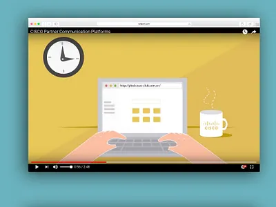 UX Lead for CISCO China animation art directin illu illustration ui ux
