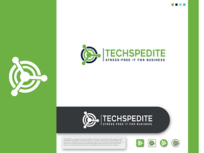 TECHSPEDITE Logo Design brand designer brand identity branding custom logo graphic design iconic logo identity it logo logo logo design modern logo tech logo technology logo