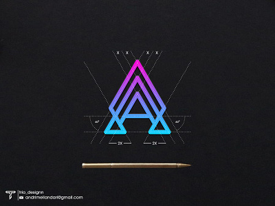 A monogram logo brand